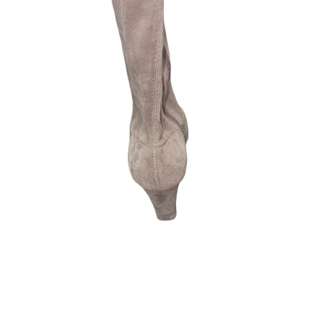 CARLOS Over The Knees Suede Boots Women's. Size 7.5. Excellent Condition Pre-own